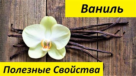 Свойства натурального экстракта ванили