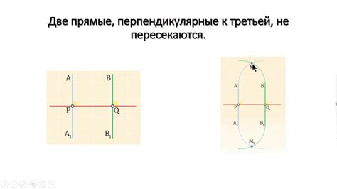 Свойства перпендикулярных лучей