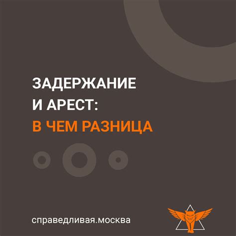 Связанные понятия: задержание, арест, изоляция