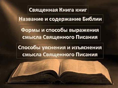 Священная книга Библии и псалмы