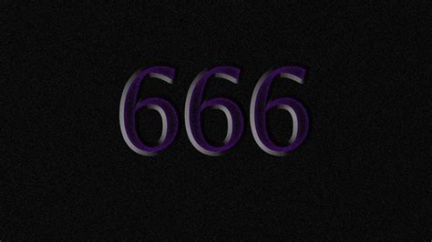 Семь областей, где преследует число 666