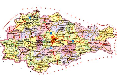 Сердобск: географическое расположение и важность для Курской области