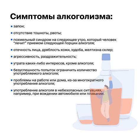 Симптомы и проявления белки от алкоголя