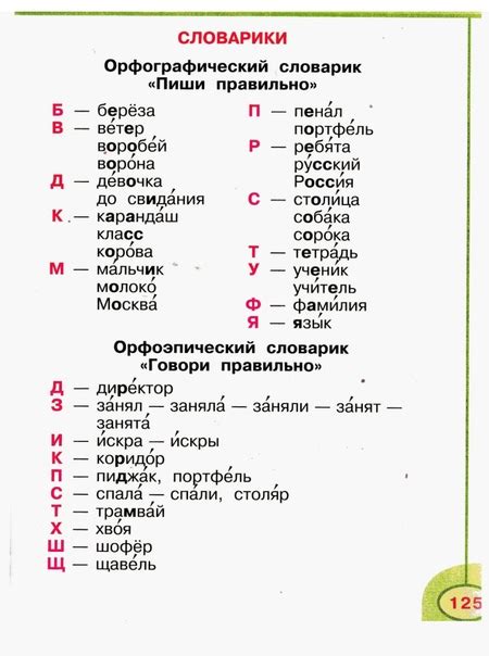 Словарные трудности