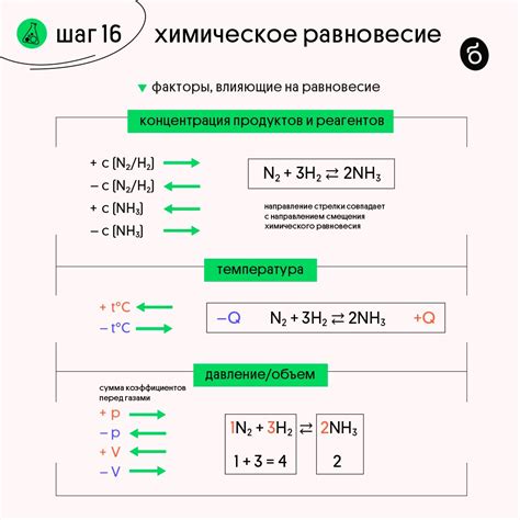 Смещение равновесия химической реакции: основные принципы