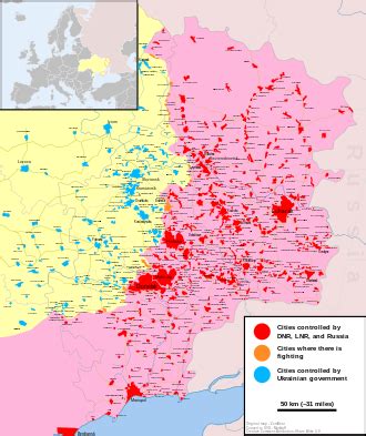 События и хронология войны на Донбассе