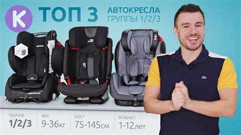 Советы по установке и использованию автокресел группы 1 2 3