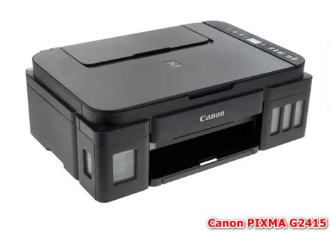 Советы по эксплуатации принтера Canon G2415