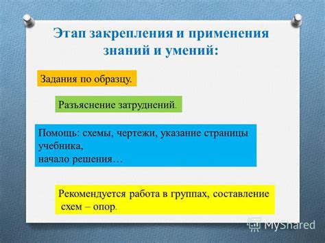 Составление схемы запоминания: помощь в организации знаний