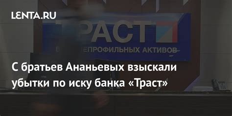 Сотрудничество банка Траст с бизнесом