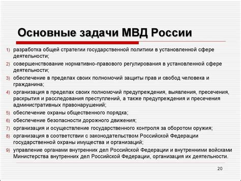 Спецучет МВД: основные понятия и значение