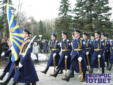 Структура и подразделения комендантской роты