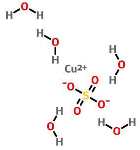 Структура и состав CuSO4·5H2O