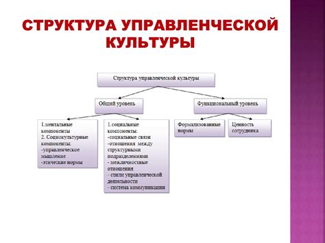 Структура муниципального уровня