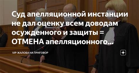 Суд апелляционной инстанции: разбор мифа