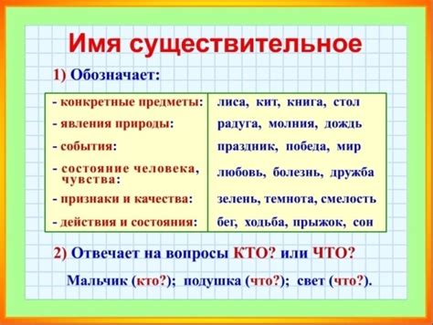 Существительное как средство передачи действия