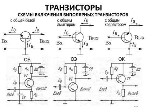 Транзисторы: применение тока насыщения в схемах