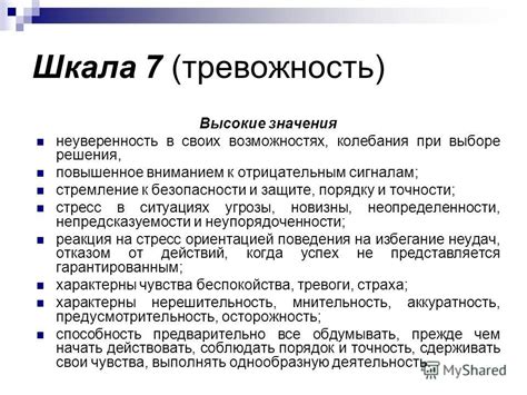 Уверенность в своих возможностях и стремление к успеху в личной сфере