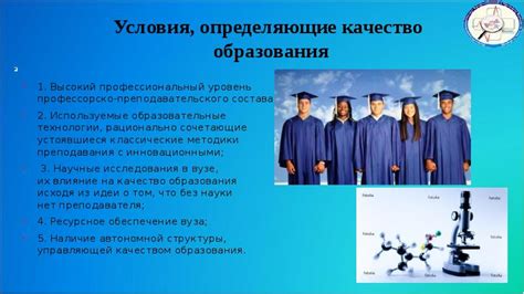 Уровень преподавательского состава