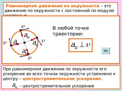 Ускорение равное по модулю на практике