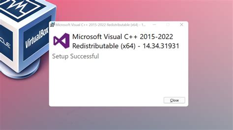 Установите Microsoft Visual C++ Redistributable Package