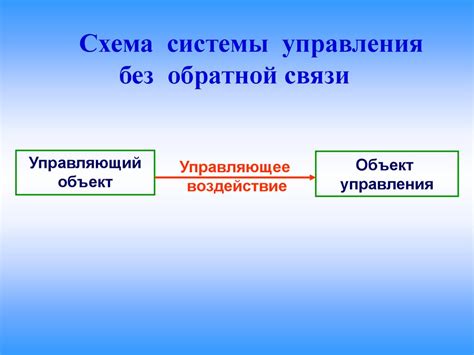 Устройства без обратной связи: определение и назначение