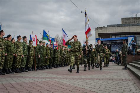 Участники народного ополчения