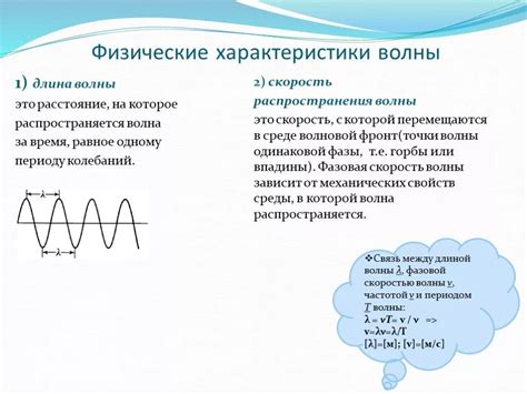 Физические свойства продольных волн