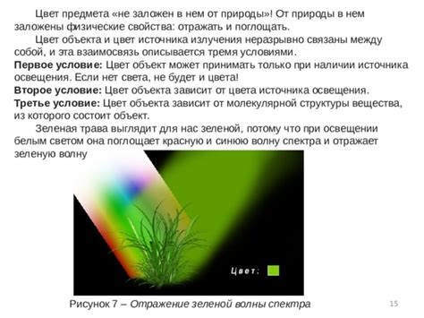 Физические свойства синего цвета: отражение и рассеяние