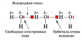 Физическое проявление водородной связи