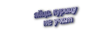 Фразеологизм "яйца курицу не учат": его значение и использование