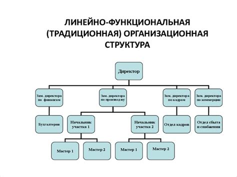 Функциональная организационная структура