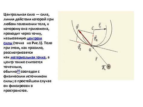 Центральная сила: понятие и принцип действия