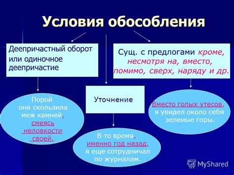 Частые ошибки при обособлении обстоятельств