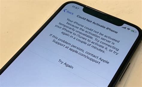 Что делать, если невозможно активировать iPhone