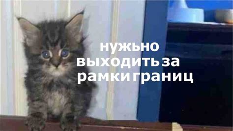 Что значит выходить за рамки