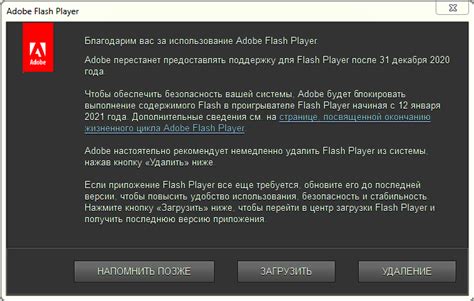 Что означает прекращение поддержки Adobe Flash Player