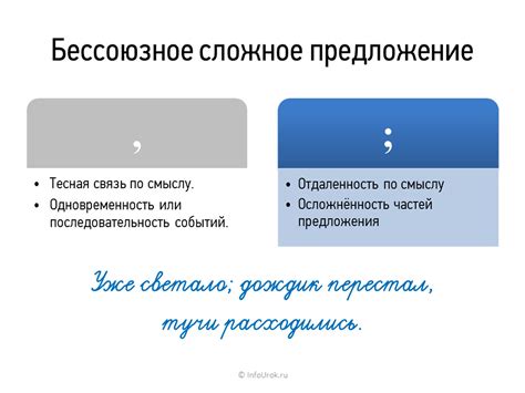 Что означает точка с запятой и когда использовать