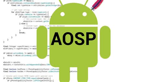 Что скрывается за аббревиатурой AOSP Android?