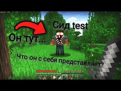 Что такое Сид Test в Майнкрафт