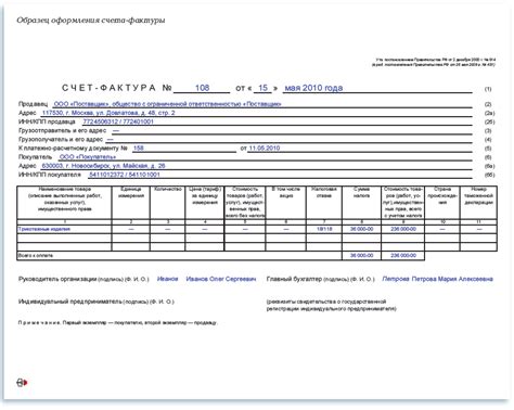 Что такое авансовая счет-фактура