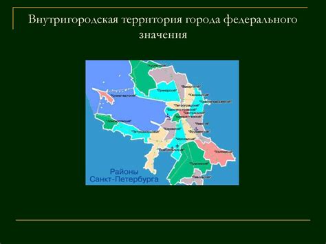 Что такое внутригородская территория?