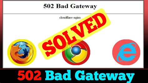 Что такое код ошибки 502 Bad Gateway?