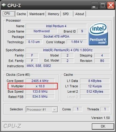 Что такое множитель процессора