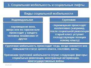 Что такое мобильность и какие есть ее виды?