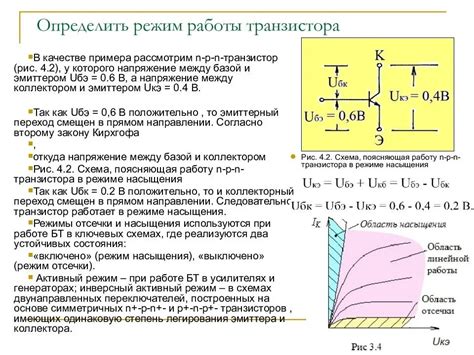 Что такое напряжение насыщения транзистора и его роль в работе