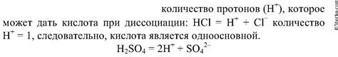 Что такое основность кислоты?