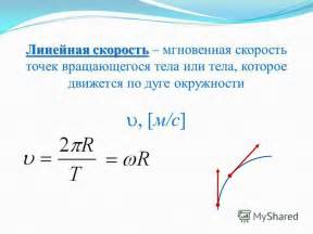 Что такое поступательная скорость?