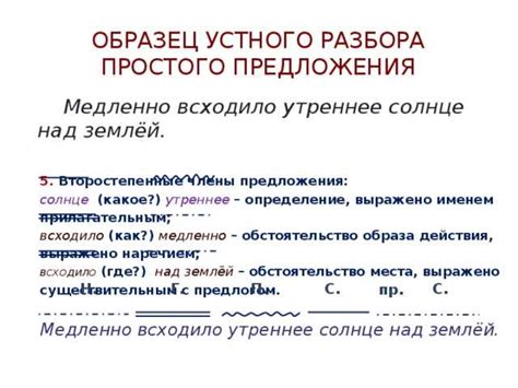 Что такое синтаксический разбор цифры 4 и как его провести?