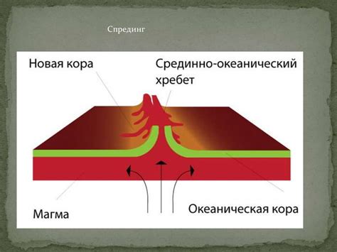 Что такое срединный хребет?